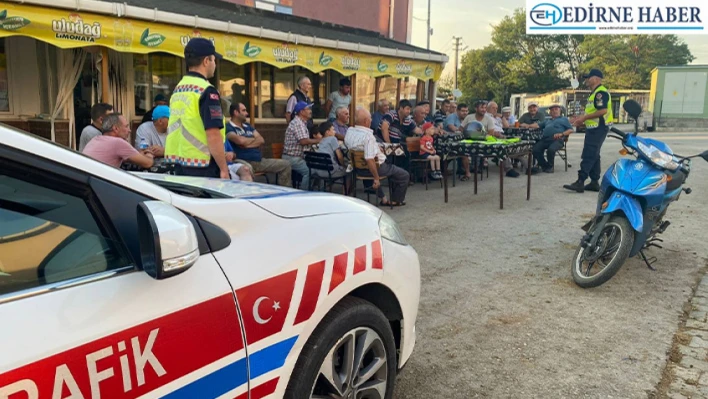 Trafik Kuralları için Bilgilendirme çalışmaları devam ediyor