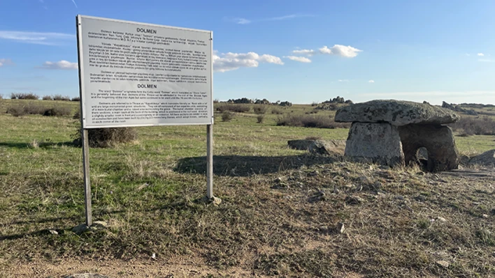 Traklar'dan miras dolmenlerin korunması talebi