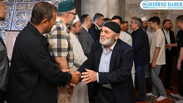 Trakya'da bayram namazı kılındı