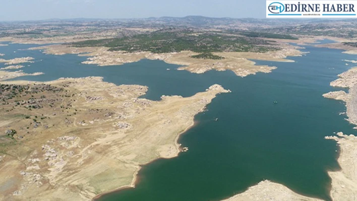 Trakya'da nehirler ve barajlardaki su seviyesi her geçen gün azalıyor