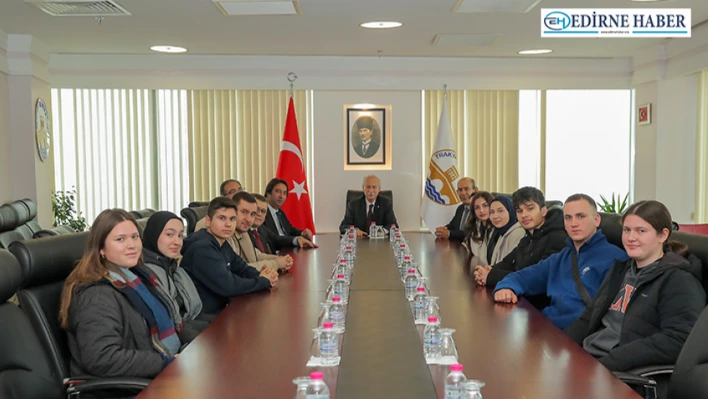 Trakya Üniversitesi uluslararası öğrencilere tanıtıldı