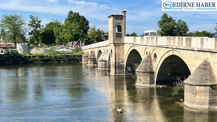 Tunca Nehri'nin debisi iki katına çıktı