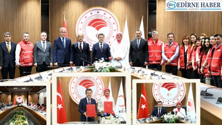 Türk Kızılay'a kan bağışı yapanlar adına fidan dikilecek