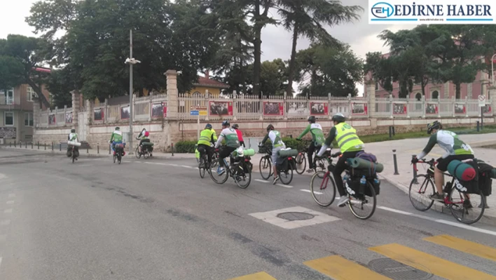 'Uluslararası Batı Trakya Bisiklet Turu' için bir araya geldiler