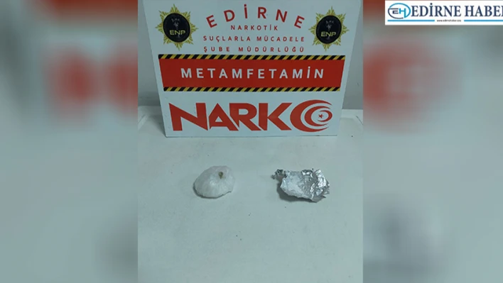 Uyuşturucu operasyonunda 1 şüpheli tutuklandı