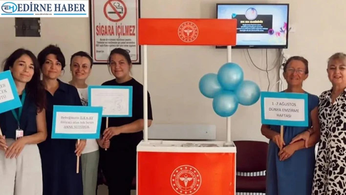 Uzunköprü'de emzirmenin önemi anlatıldı        