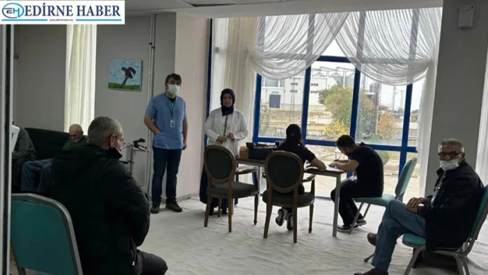 Uzunköprü'de yaşlılara diş sağlığı hizmeti