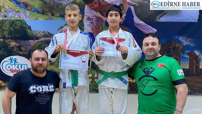 Uzunköprülü sporcu Minikler Türkiye Judo Şampiyonu oldu