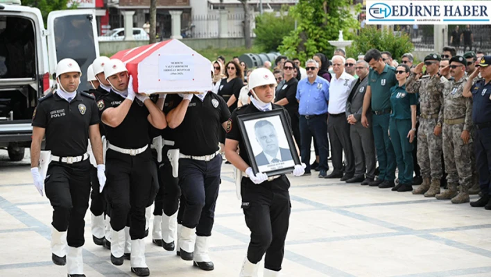 Vali Yardımcısı Beypınar törenle son yolculuğuna uğurlandı