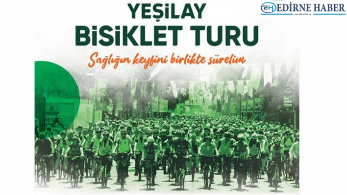 Yeşilay sağlıklı yaşam için pedal çevirecek
