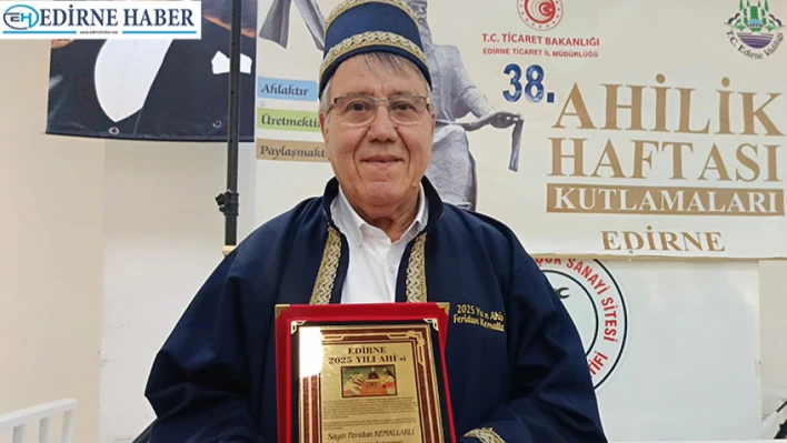 Yılın ahisi için şed kuşanma töreni gerçekleştirildi