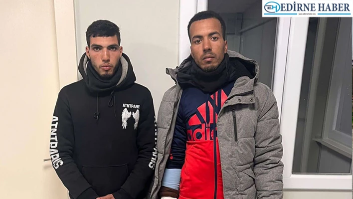 Yurtdışına kaçmaya çalışan 2 düzensiz göçmen yakalandı