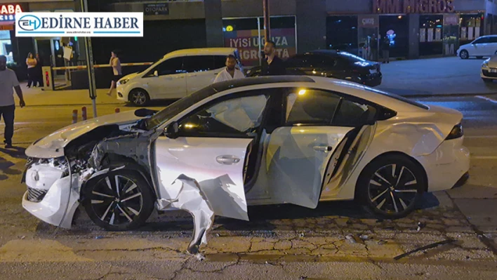 Zincirleme trafik kazasında 1 kişi yaralandı