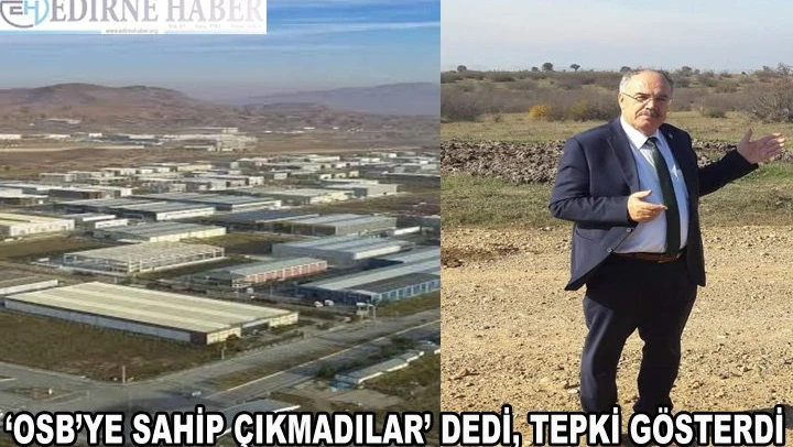Akbulut, 'OSB'ye sahip çıkmadılar' dedi, tepki gösterdi