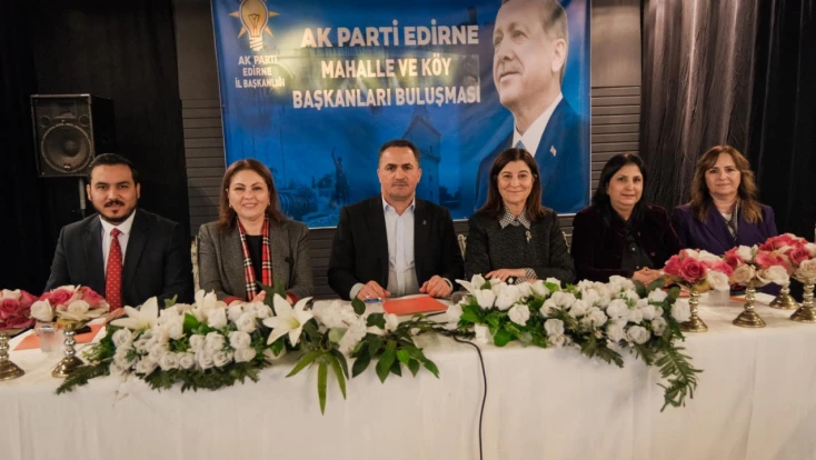 AK Parti Edirne Teşkilatından Kırcasalih’te Dev Buluşma