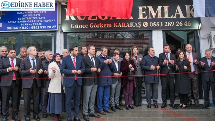 AK Parti Kırcasalih Belde Başkanlığı törenle açıldı