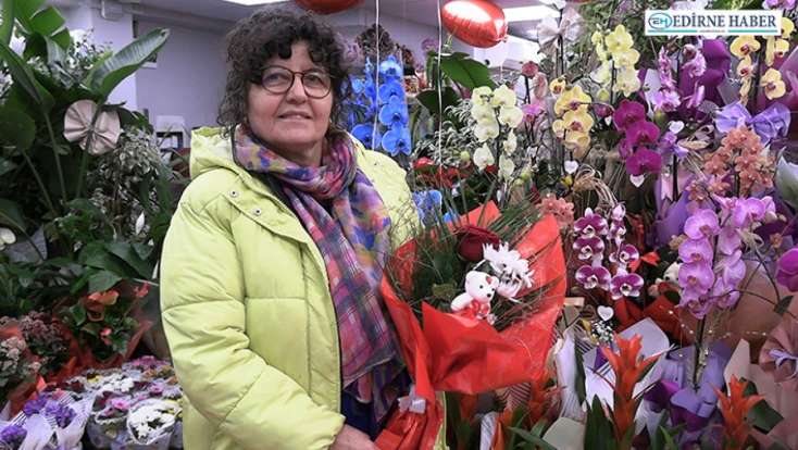Çiçekçilerde sevgililer günü bereketi