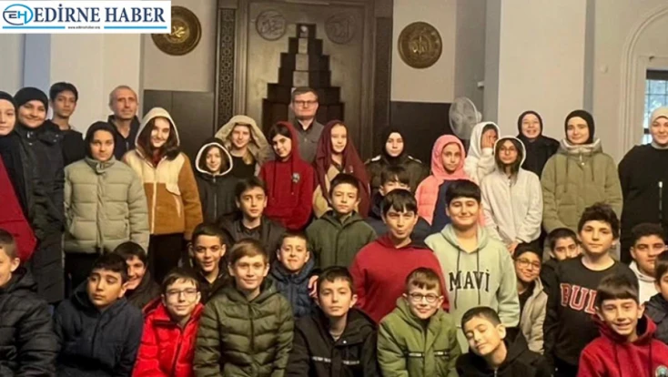 Değerler eğitimi projesi kapsamında cami ziyareti
