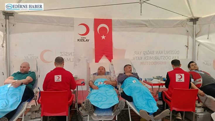 Edirne’de “İyilik Kanımızda Var” seferberliği başlatıldı