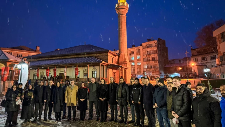 İba, Muradiye Camisi’nin açılışına katıldı