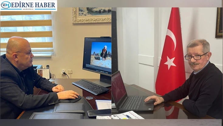 Keşan ve Uzunköprü kaymakamları, ‘Yılın Kareleri’ni oyladı