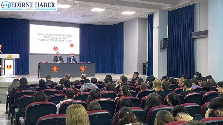 “Kolay para” tuzağına karşı gençler bilgilendiriliyor