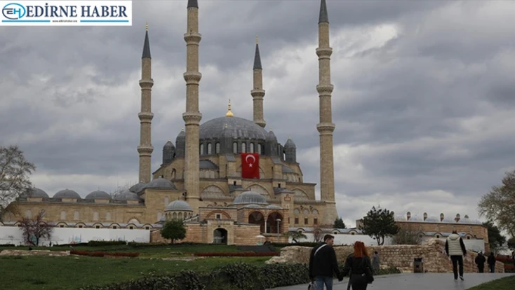 Sabah ayazı Edirne’yi sarstı