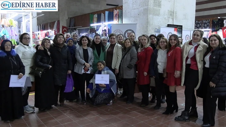 SODAM sergisi açıldı, kursiyerler sertifikalarını aldı