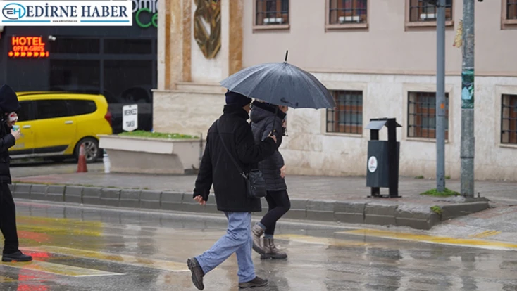 Yağışlı hava etkisini sürdürüyor