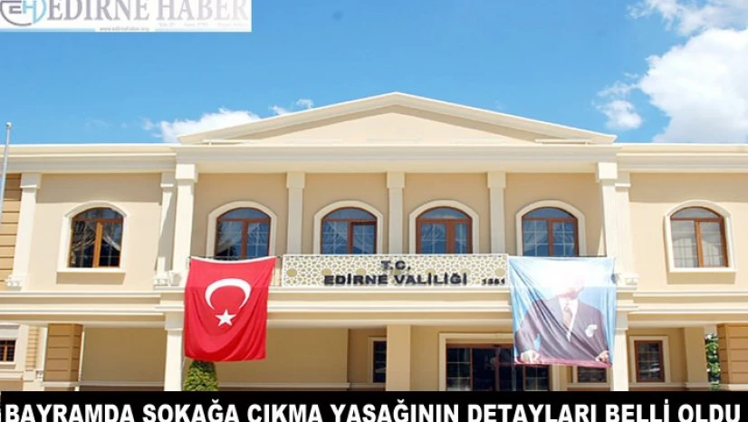 İçişleri Bakanlığı'ndan bayram genelgesi