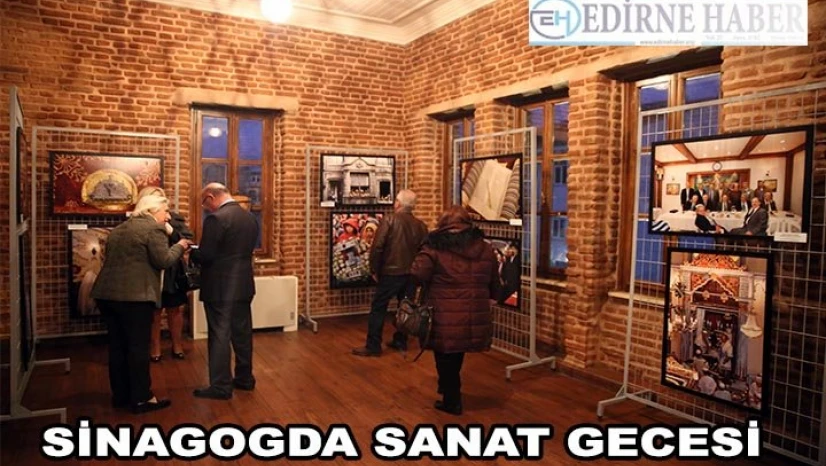 Sinagogda sanat gecesi etkinliği