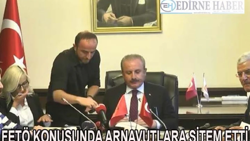 'FETÖ konusunda hassasiyetimiz Arnavut dostlarımızda karşılık bulamamış'