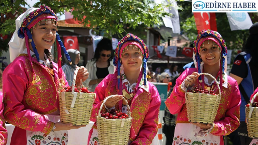 '57. Uluslararası Tekirdağ Kiraz Festivali' başladı