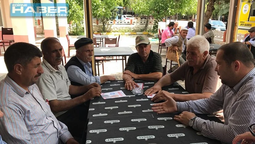 İriş'ten köy ziyareti