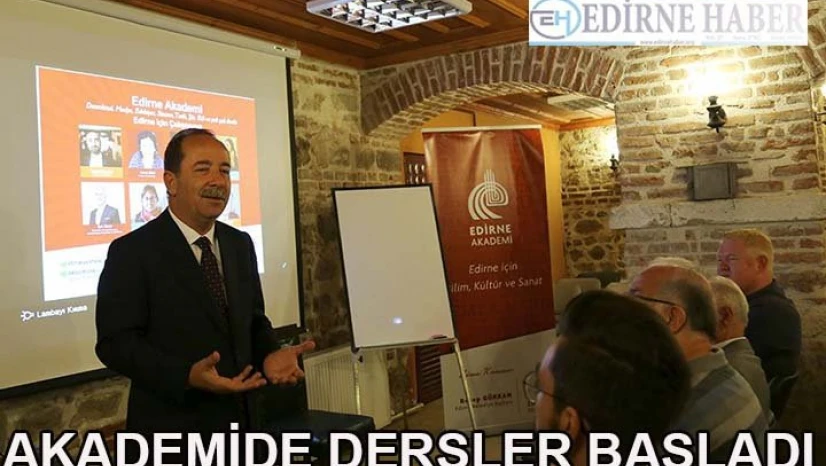 Akademi'de eğitimler başladı