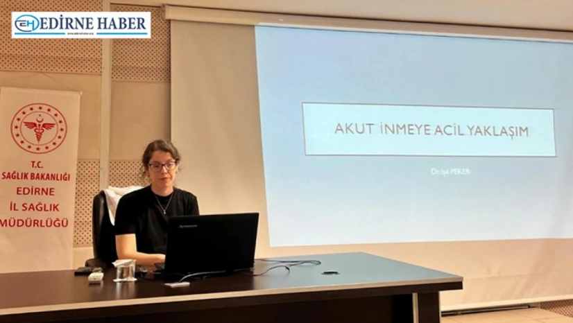 Akut İnmeye Acil Yaklaşım eğitimi verildi