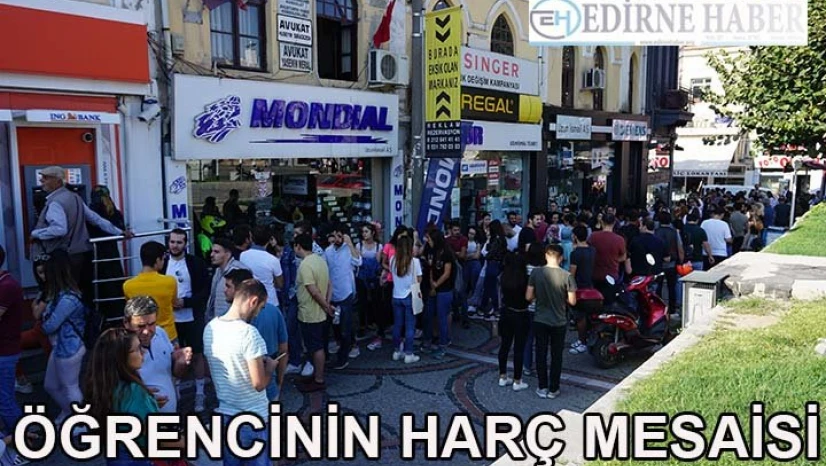 Öğrencinin Harç Mesaisi