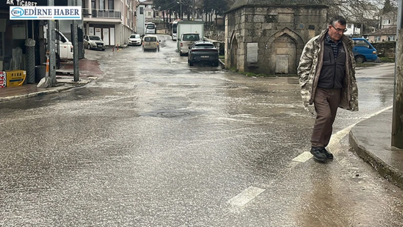 Tonlarca içme suyu boşa aktı