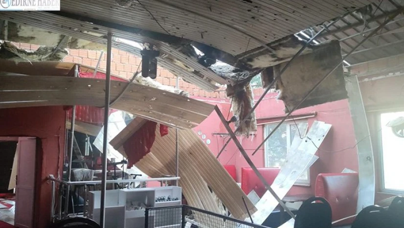 Lodos nedeniyle zarar gören bölgelerde hasar tespiti yapılıyor