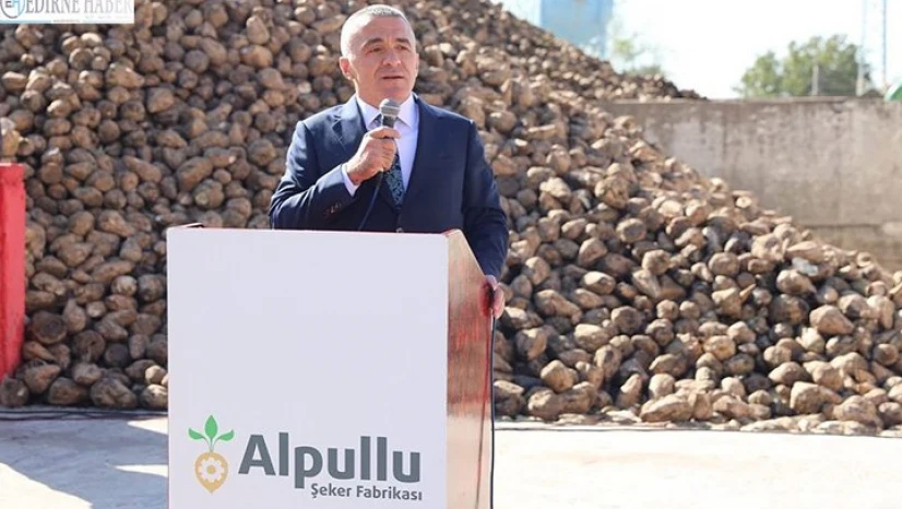 Alpullu Şeker Fabrikası'nın sezon açılışı yapıldı