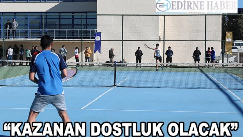 TÜ'de tenis turnuvası
