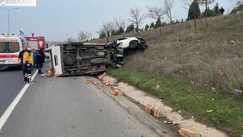 Polisten kaçarken kaza yapan otomobilde uyuşturucu ele geçirildi