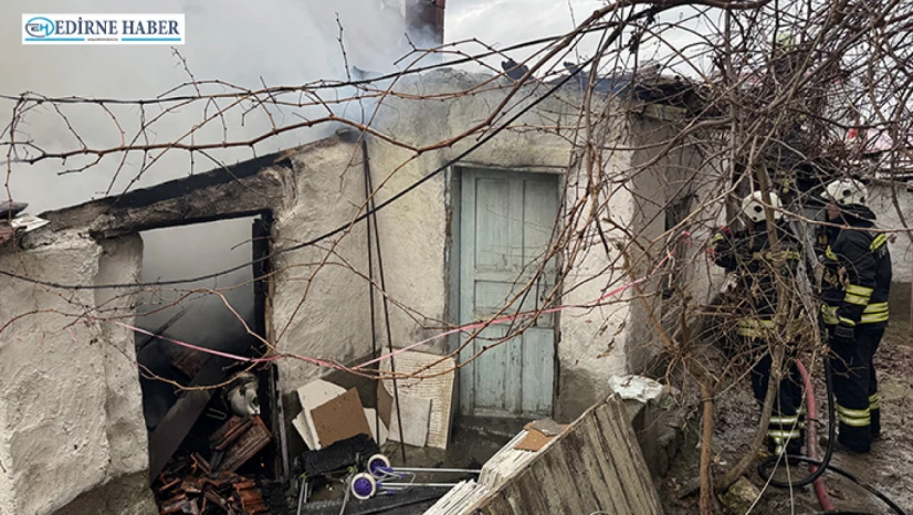 Depoda çıkan yangın kısa sürede söndürüldü