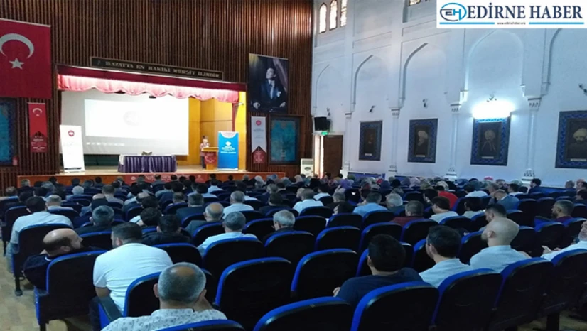Edirne'de vatandaşlar vekaletle kurban organizasyonu hakkında bilgilendirildi