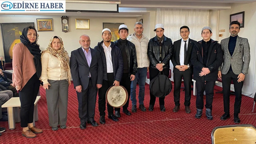 Edirne Huzurevi'nde kandil buluşması