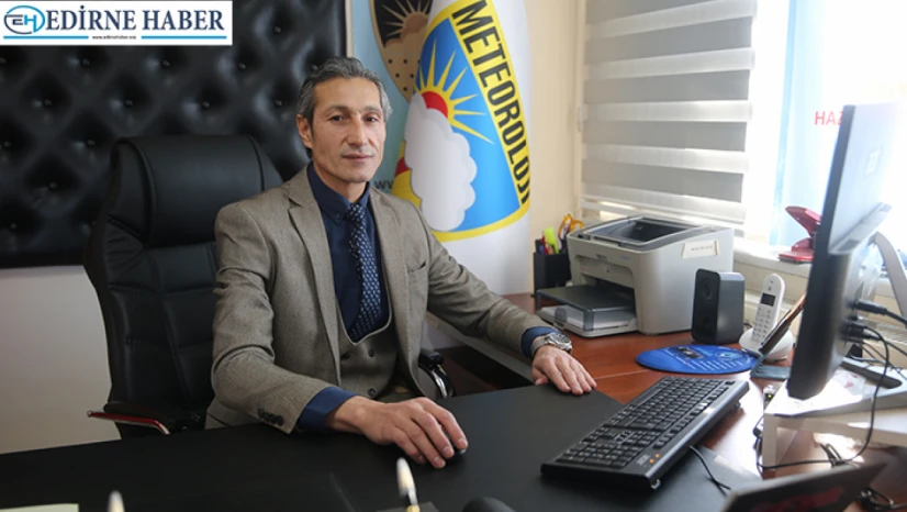 Edirne Meteoroloji Müdürü  Altıntaş, AA'nın 'Yılın Kareleri' oylamasına katıldı