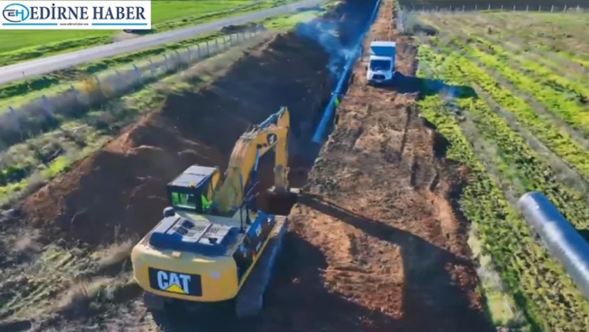 Edirne'nin içme suyu güvencesi DSİ eliyle güçleniyor