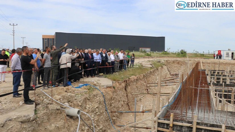 Edirne OSB'de sanayiciler tarafından cami yaptırılıyor