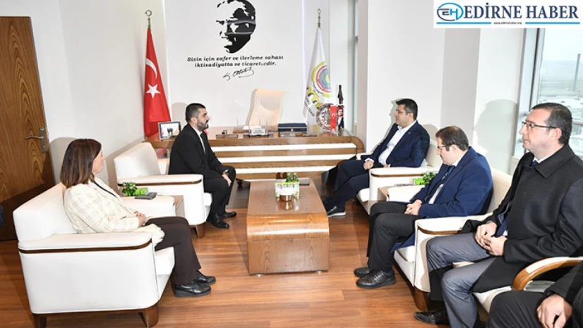 Edirne Valisi H. Kürşat Kırbıyık Utso'yu Ziyaret Etti