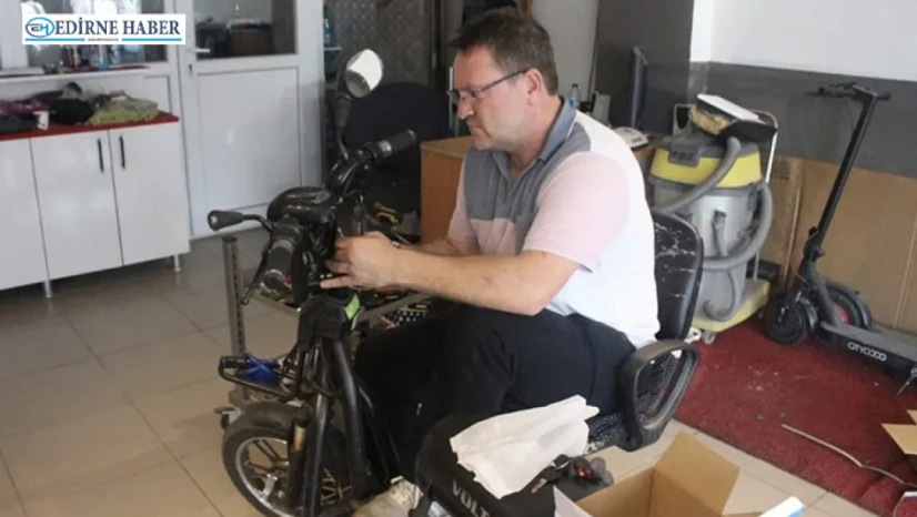 Elektrikli bisikletlere hayat veriyor